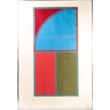After Patrick Heron (1920-1999), pair of limited edition lithograph prints ‘Twilight’ and ‘Arc’,