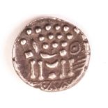 A Celtic Durotriges stater style coin, in good condition, dent to rim