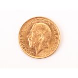 A George V full sovereign, dated 1913, with Melbourne mint mark, VF