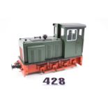 Narrow-Gauge O or 1 Gauge (convertible) 0-6-0 'diesel' Locomotive by Chinese manufacturer: in