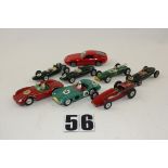 Solido Racing Cars, including Aston Martin, Ferrari Type 500, Cooper, BRM and others, F-E, some