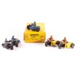 Dinky Toys 270 AA Motor Cycle Patrol Trade Box, containing two 44b Motorcycle Patrol, SBRW, 43b