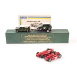 White Metal British Motoring Classics 1960s John Cooper’s Saloon Car Racing Set, ltd edition of 350,