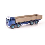 A Dinky Supertoys 901 Foden 8-Wheel Diesel Wagon, violet blue cab and chassis, fawn truck body,