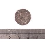 An Anglo Saxon silver hammered coin, believed to be Edward the Confessor, with York Mint, F