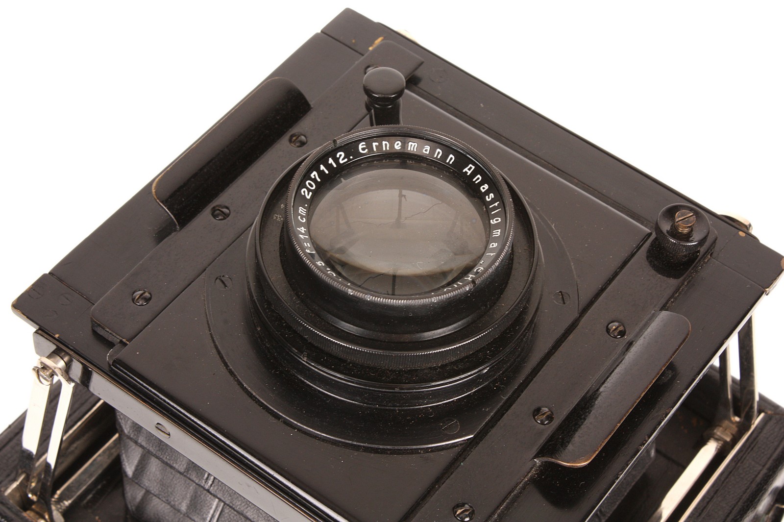 A Thornton Pickard ‘All Weather’ Press Camera, with Ernemann Anastigmat Ernoplast f/3.5 140mm - Image 3 of 3