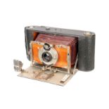 A London Stereoscopic Postcard Camera, 9x14cm, with C. P. Goerz Series III Dagor f/6.8 150mm lens,