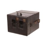 A Newman & Guardia Special Stereoscopic Stereo Detective Camera, 10x15cm, serial no. SS662, with