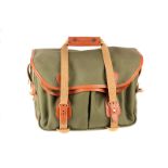 A Billingham 335 Camera Bag, olive, approx. 41x24x26cm external