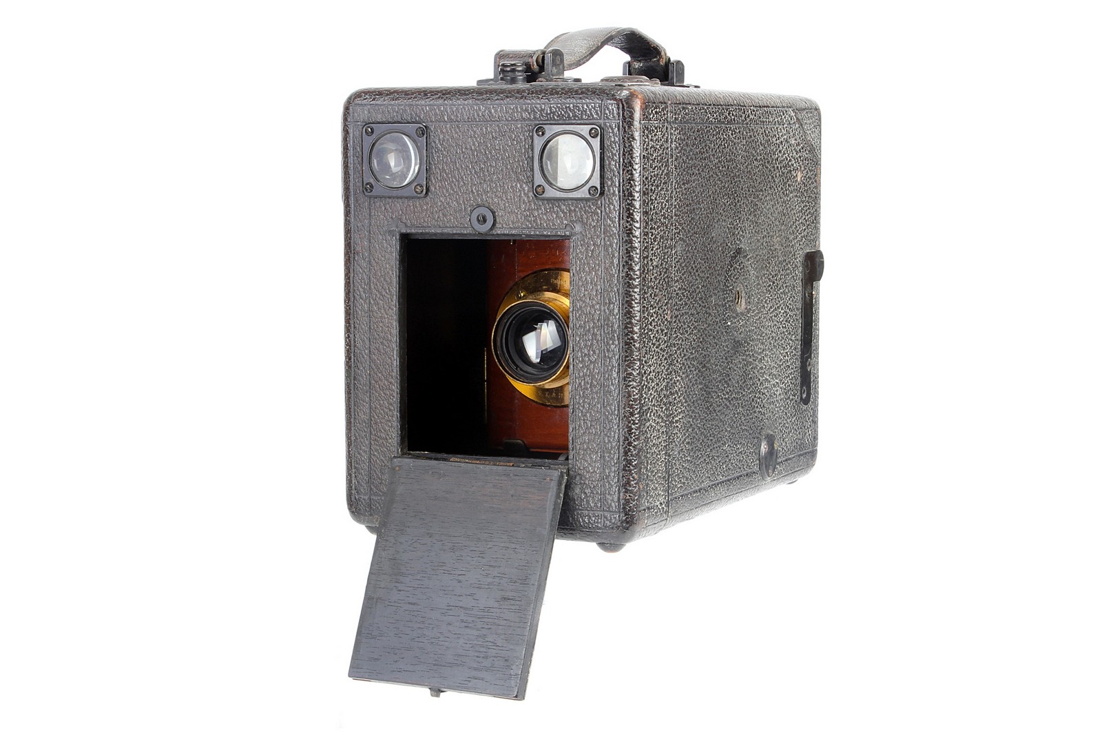 A J. T. Chapman ‘The British’ Detective Camera, 3¼x4¼”, with Taylor, Taylor & Hobson Cooke Series II