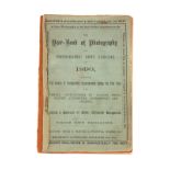 The British Journal Photographic Almanac 1890, approx. 700pp, front cover detached