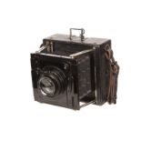A Thornton Pickard ‘All Weather’ Press Camera, with Ernemann Anastigmat Ernoplast f/3.5 140mm