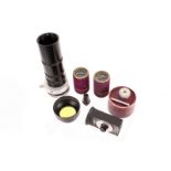 Corfield Accessories: small quantity of various Corfield accessories including, 135mm finder (2),