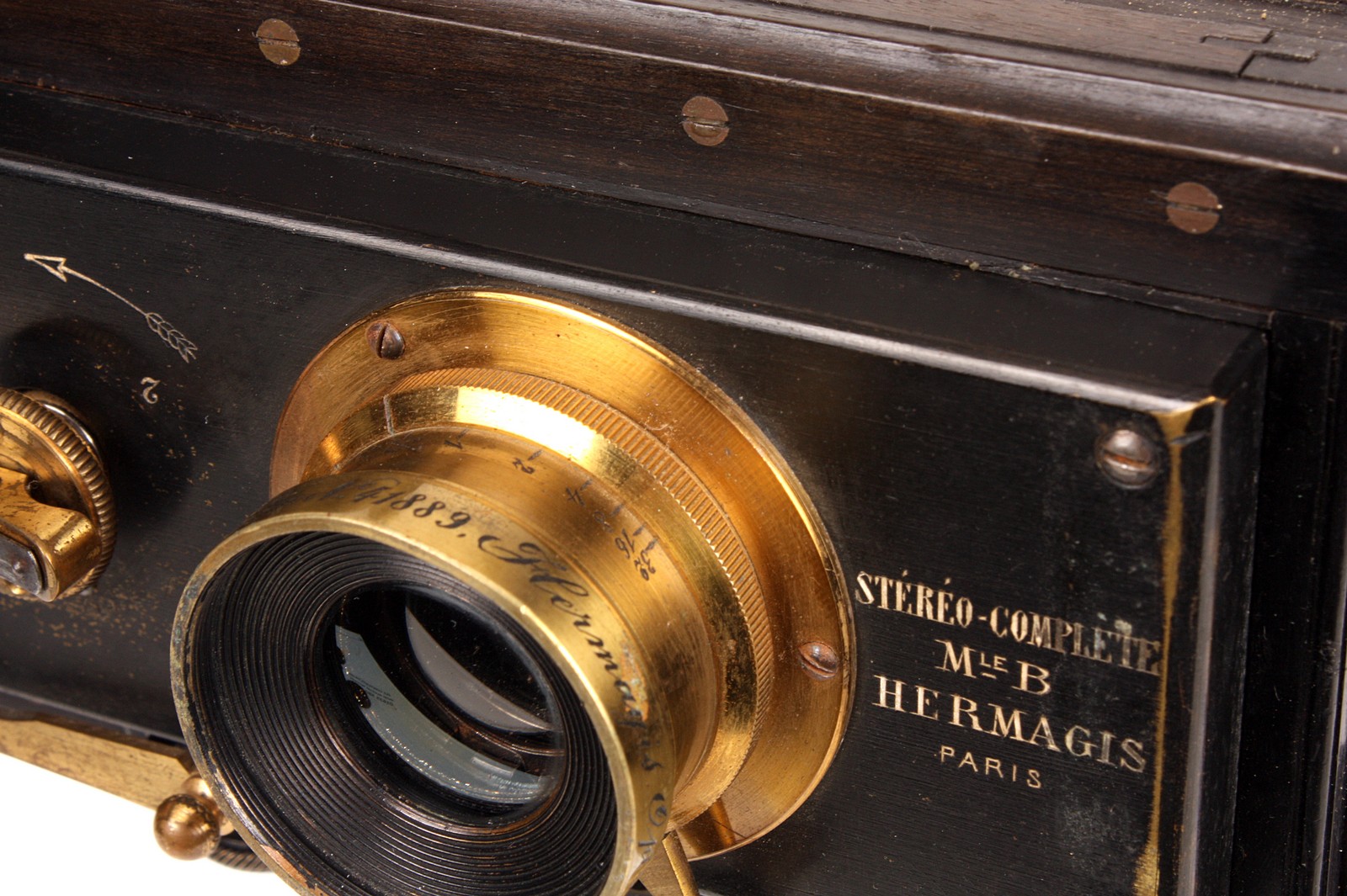 A Hermagis Stereo-Complete Jumelle Type Camera, 9x18, with Hermagis Aplanastigmat f/6.8 140mm - Image 2 of 2