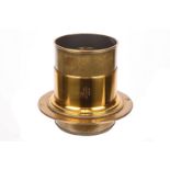 A Ross Daguerreotype Brass Lens, serial no. 7604, body, VG, elements, VG, some very light cleaning