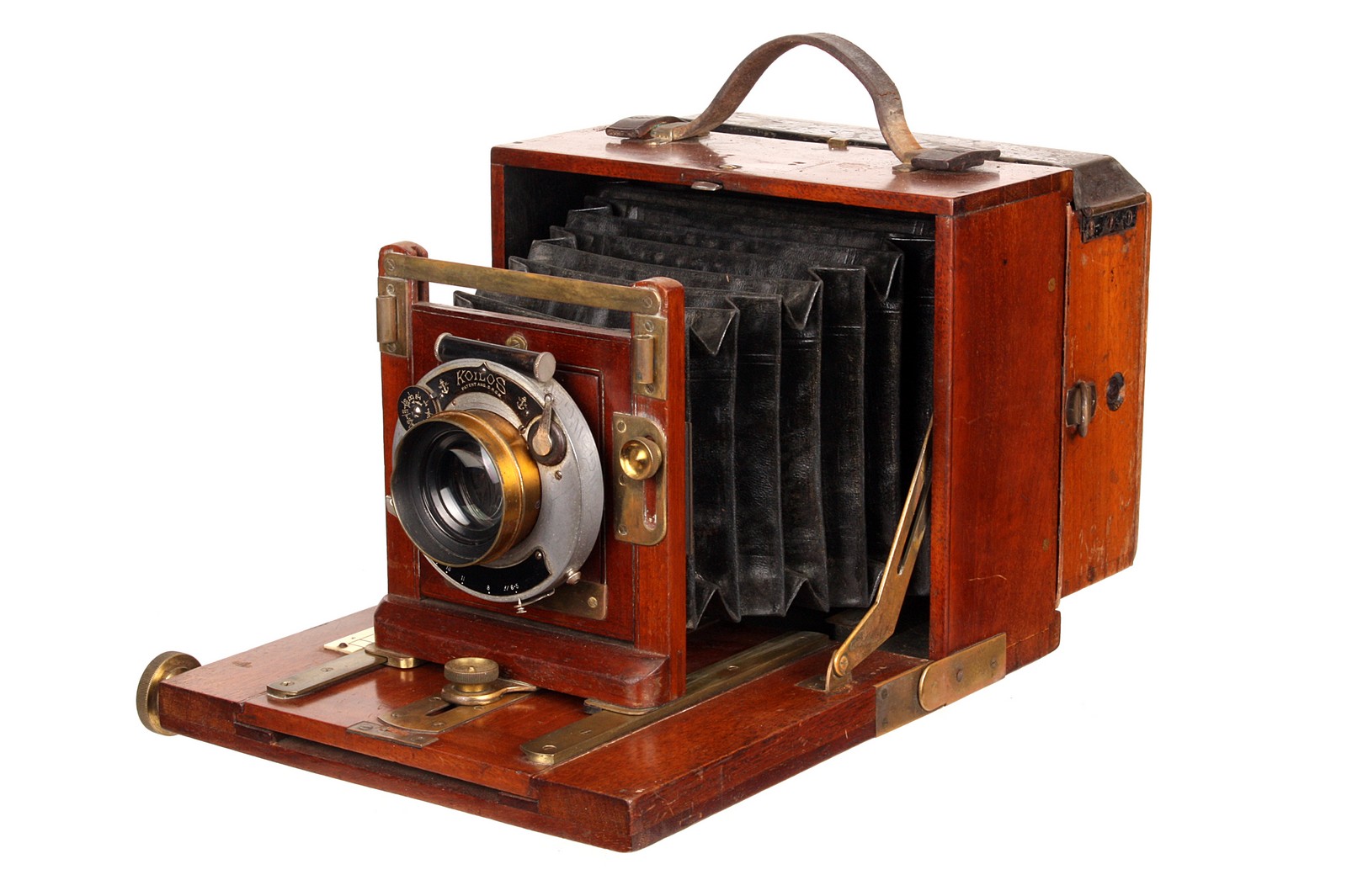 A W. W. Rouch Mahogany Field Camera, 4.5x6.5”, with Taylor Hobson Cooke Series II f/6.5 6½x4¾