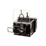 An Ica Bebe ‘41’ Folding Strut Camera, 6.5x9cm, serial no. J91951, with Carl Zeiss Jena Tessar f/4.5