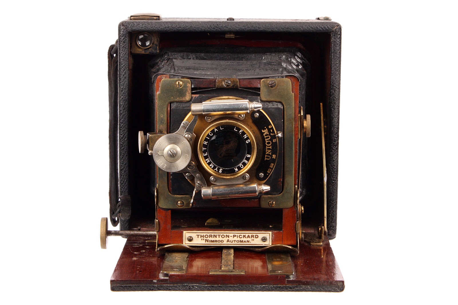 A Thornton Pickard Nimrod Automan Hand & Stand Camera, serial no. 33, with Beck Symmetrical f/8 - Image 2 of 2