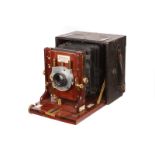A James A. Sinclair Una Hand Camera, 3½x5½, with C. P. Goerz Doppel-Anastigmat f/6.3 lens, serial
