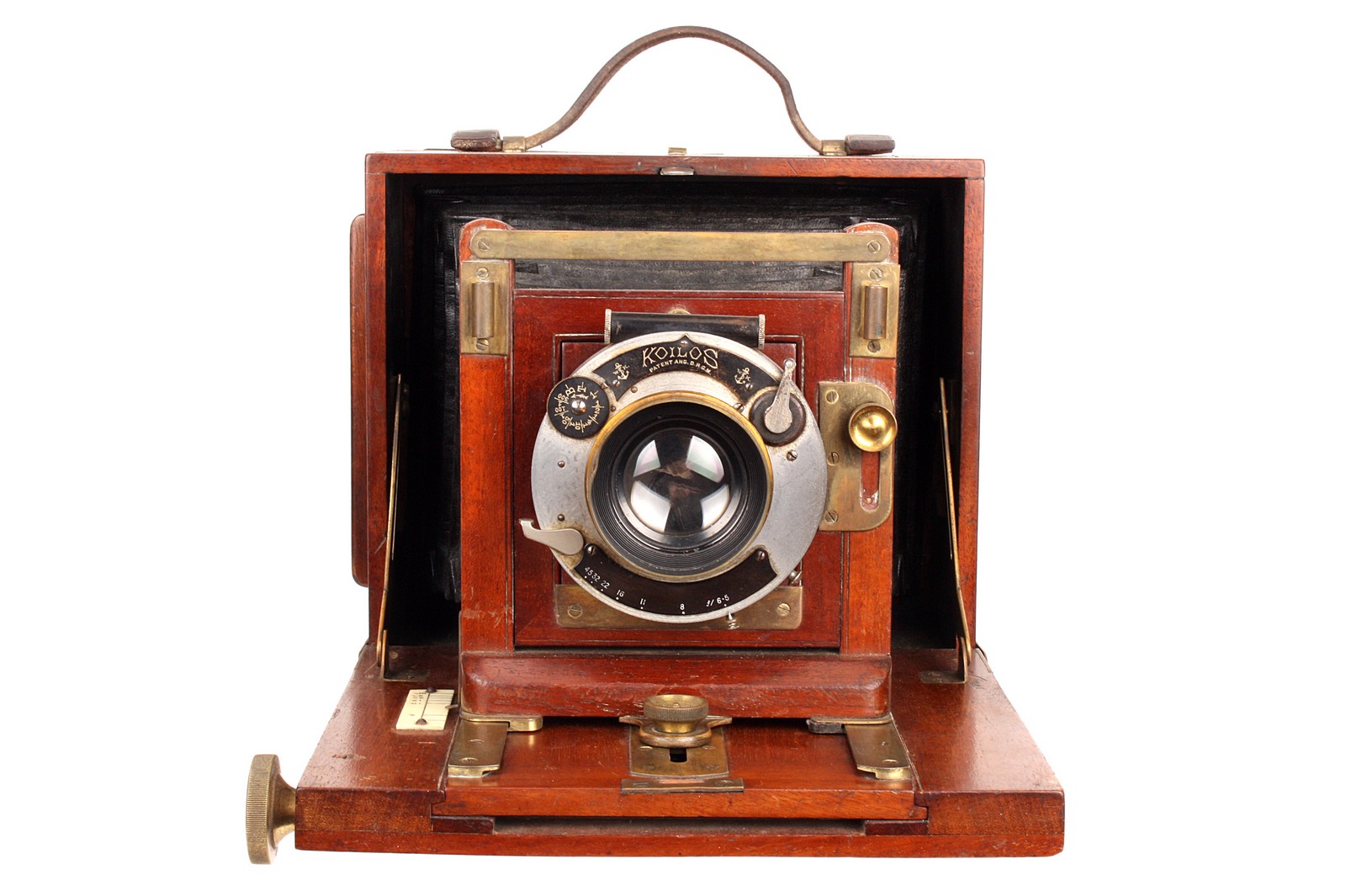 A W. W. Rouch Mahogany Field Camera, 4.5x6.5”, with Taylor Hobson Cooke Series II f/6.5 6½x4¾ - Image 2 of 3