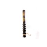 A George V police truncheon by Vickers Ltd, having nice crown and GR design to the front with