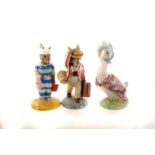 Three Royal Doulton Bunnykins figures, comprising Sailor Bunnykin, Father Bunnykins and Mother