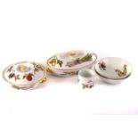 A selection of Royal Worcester oven and tableware, including Evesham pattern, comprising tureens and