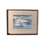 Rachel Roberts, watercolour 'Sailing of Clevedon', approx 27cm by 37cm, framed and glazed (1)