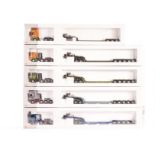 NZG, 1:50 scale Scania R 4-Achs Nooteboom Pendel X 5-Achs No.658/20, No.727/01, No.658/03, No.658/02