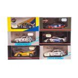 Minichamps 1/43 Scale Competition Cars, including McLaren M8D, BMW 320i Racing Car, McLaren F1