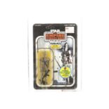 Vintage Kenner Star Wars ESB IG-88 Bounty Hunter 3 3/4” Figure, 48 back-C punched card (tab in