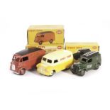 A Dinky Toys 482 Bedford ‘Dinky Toys’ Van, 261 Telephone Service Van, 260 Royal Mail Van, in