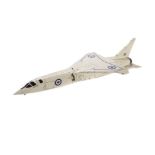 Bravo Delta 1/70 BAC TSR 2 Tactical Strike Fighter Bomber, handmade enamelled mahogany display model