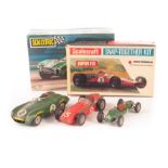 Tri-ang Scalextric, Revell and Airfix Slot Cars: Scalextric Austin Mini Coopers (2, one red, one