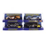 Modern Scalextric Cars, including C3014 Aston Martin DBR9 Jet Alliance, C2860 Ferrari F2007