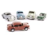 Tri-ang Minic Motorway Cars: early models with gimbal including Renault Floride, in original box,