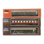 Lima Continental 0 Gauge 2-rail Coaching stock: comprising eight in various DB manifestations and