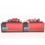 B.B.R Exclusive 1/43 Scale Car Models, Ferrari 550 Barchetta Pininfarina 2000, Ferrari F1 2002 GP