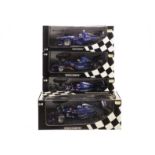 Minichamps 1/18 Scale Formula 1 Cars, Prost Acer AP04 L.Burti, Prost Peugeot AP03 J.Alesi, Prost