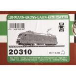 LGB Gauge 1 BoBo Electric Locomotive: Ref 20310, in DB Red livery as No 101 024-8, VG-E, box F-G (