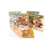 Dinky Toy Kits, 1008 Mercedes-Benz 600, 1030 Land Rover Breakdown Crane, 1012 Ferrari 312 B2,