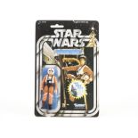 Vintage Kenner Star Wars Luke Skywalker: X-Wing Pilot 3 3/4” Figure, 20 back punched card, contained