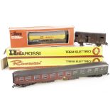 Lima and Rivarossi Continental 0 Gauge 2-rail Rolling stock: Lima comprising four bogie tankers,