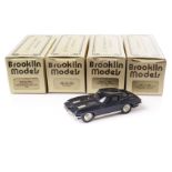 Brooklin Models 1/43 Scale, BRK.21 1963 Chevrolet Corvette Stingray Coupe, BRK.24 Shelby Mustang