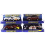 Modern Scalextric Cars, including C3084 Porsche 911 GT3R, C2909 BMW 320si BTCC, C3012 Ferrari F430