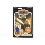 Vintage Kenner Star Wars ESB Ugnaught 3 3/4” Figure, 47 back punched card, contained in protective