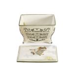 Huntley & Palmers Nursery Rhyme Biscuit Commode, ‘Old Mother Goose’, made by Royal Doulton with