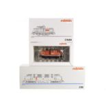 Märklin Digital H0 Gauge 3-rail/stud contact Locomotives: Two diesel locomotives - ref 3780, DB