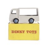 A Dinky Toys 491 Electric Dairy Van ‘NCB’, grey/blue, in original plain box with correct colour