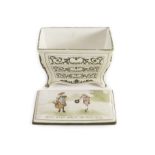 Huntley & Palmers Nursery Rhyme Biscuit Commode, ‘Where are you going to, My Pretty Maid’, made by